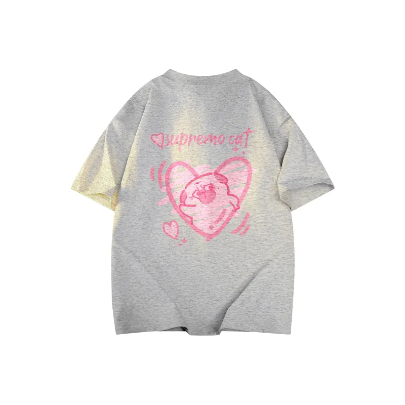 Supremo Cat T Shirts Unisex-16