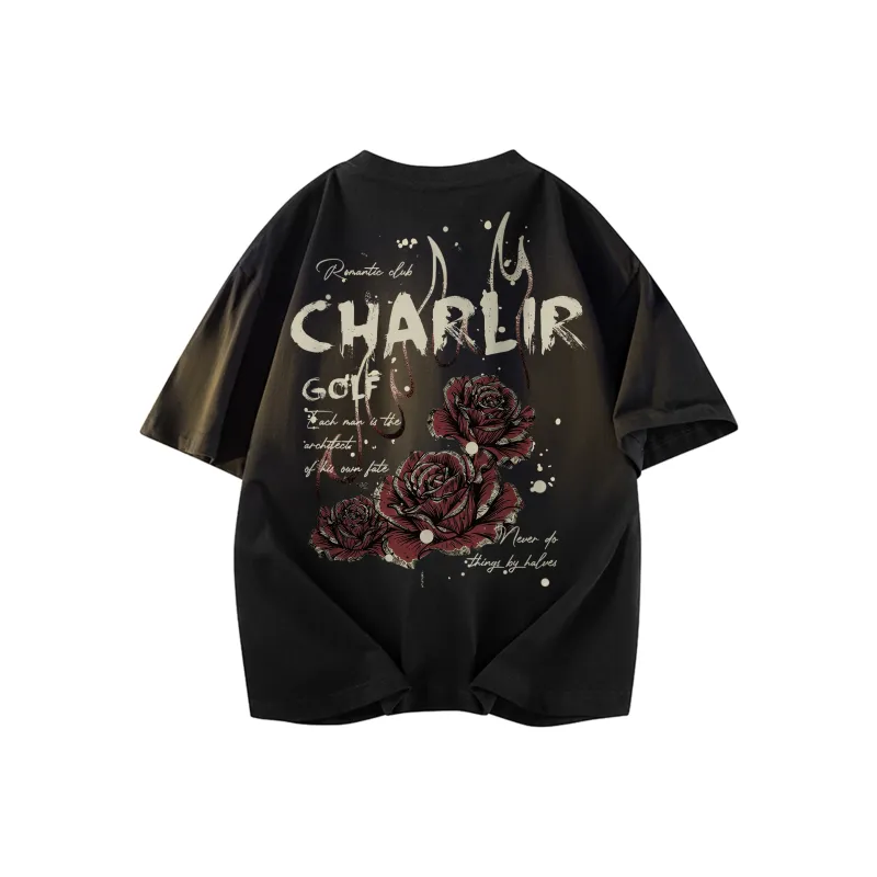 CHARLIE GOLF T Shirts Unisex-4