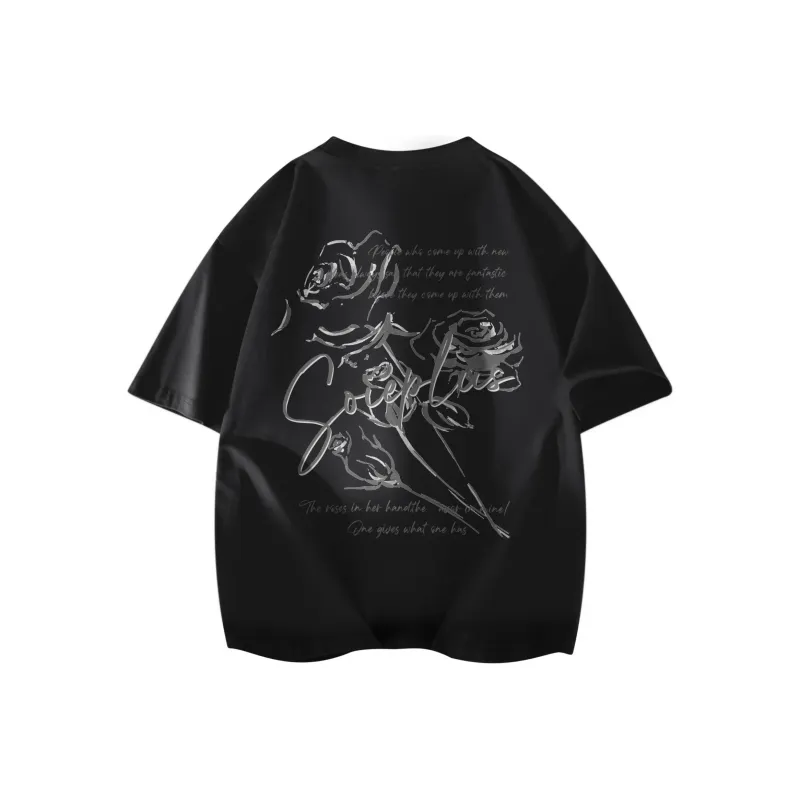 SOIE T Shirts Unisex Black-0