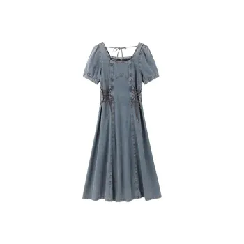 Mu Xiao Xin Short Sleeved Dress Women's