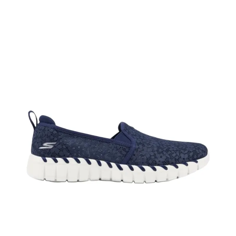 Skechers GOwalk Smart 2 Anti Slip Wear Resistant Low Top Casual Shoes Women's Blue-1