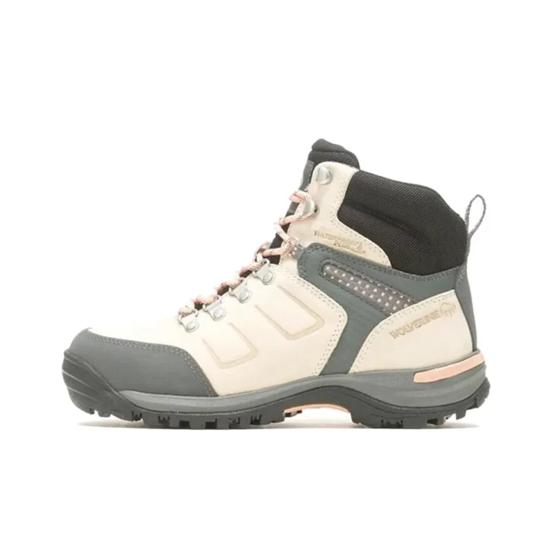 WOLVERINE Chisel 2 6' Steel Toe Waterproof Boots Fog Women's-0