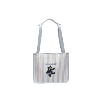 Homeboisportclub Fabric Shoulder Bag Women's Light Blue