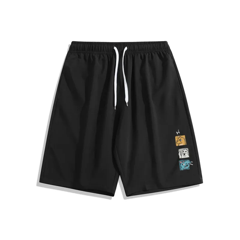 THREEAGAINTHR33 Casual Shorts Unisex-0