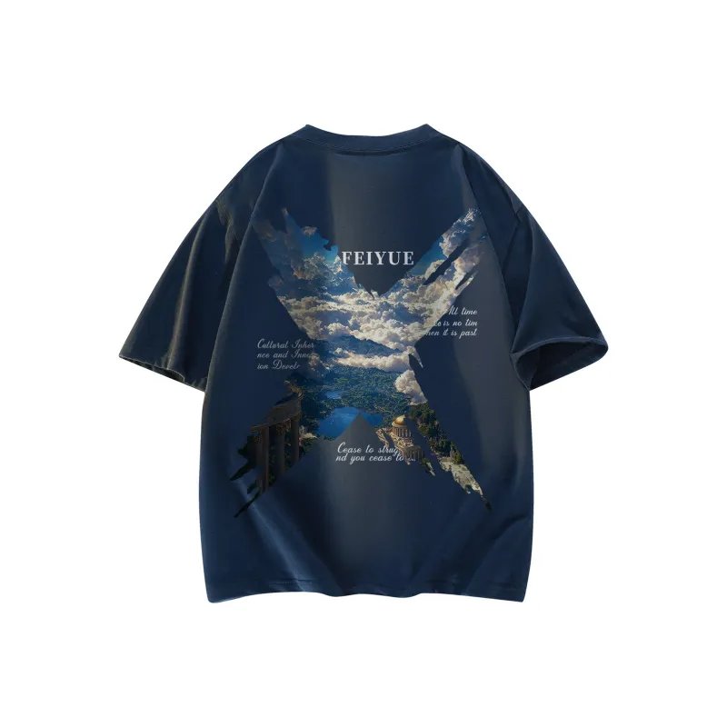 Feiyue T Shirts Unisex-4