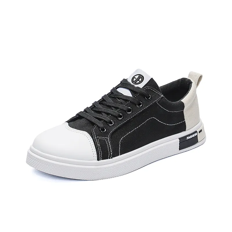 Yi Jiabao Slip Resistant Shock Absorbers Low Top Skateboard Shoes Men's-2