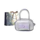 Silver+Shopping Bag