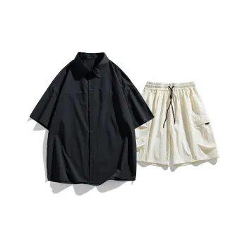 HOKLV Shirt Matching Set Unisex