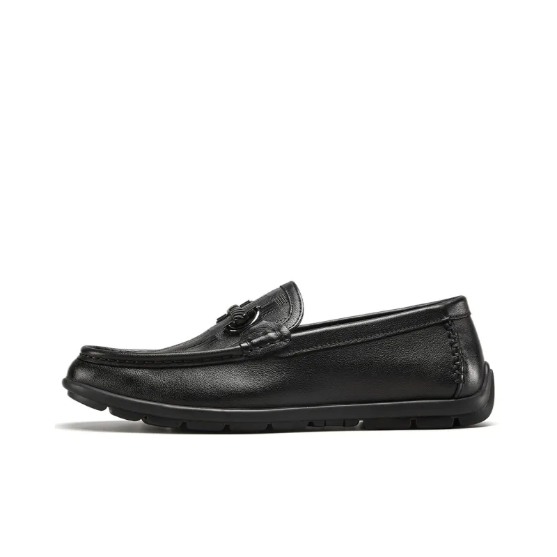YEARCON Men's Casual Shoes Men Low Top Brown-0
