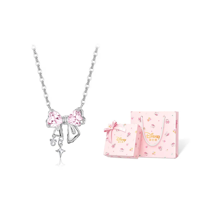 Disney Princess 925 Sterling Silver Fringe Necklace Women's-6