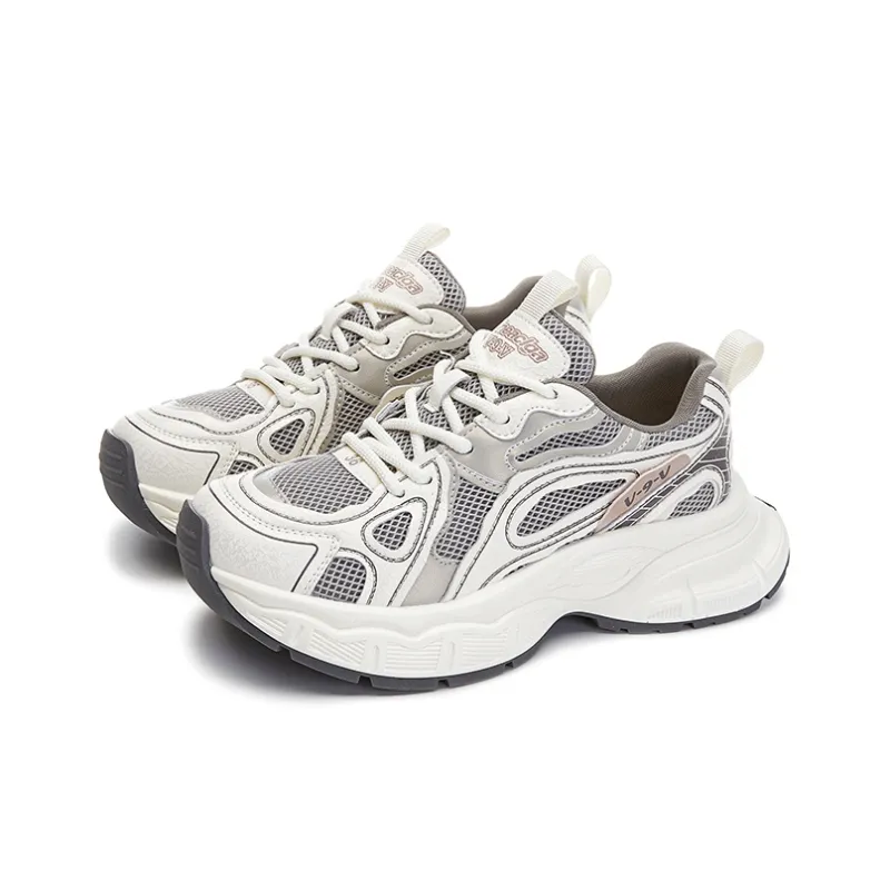 PLO CART Abrasion Resistant Low Top Chunky Sneakers Women's-7