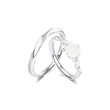 KUMET Sterling Silver Rings Unisex