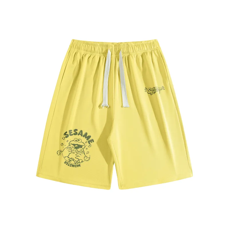 SESAME STREET Casual Shorts Unisex-34