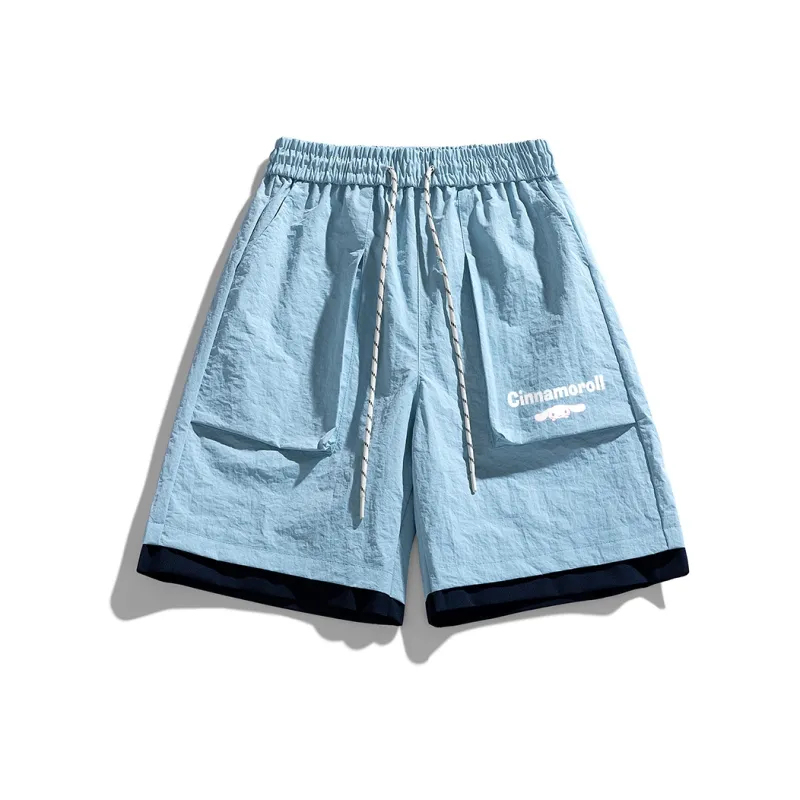 Sanrio x CINNAMOROLL Yugui Dog Casual Shorts Unisex-12