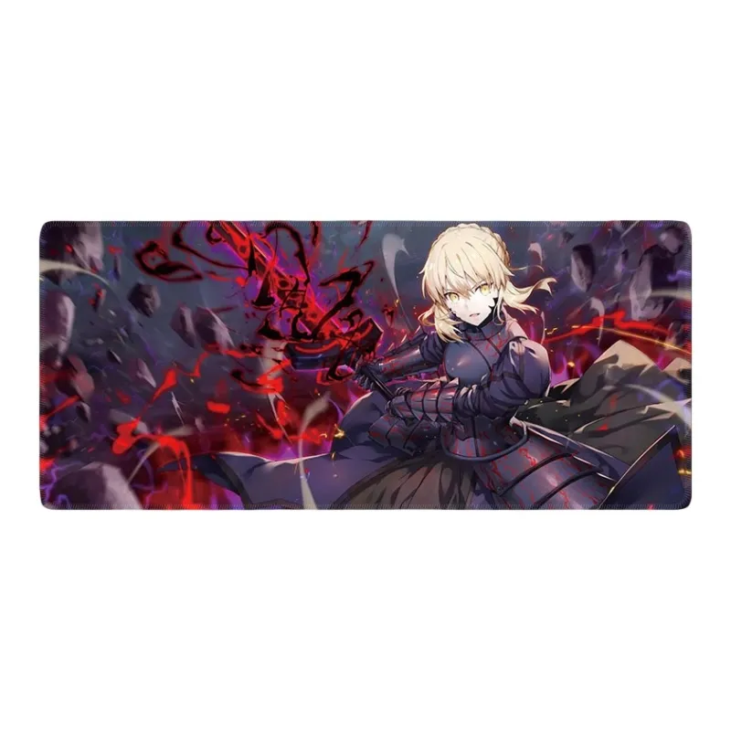 DANYIN Fate Extra Large Saber Anime Table Mats For Esports Gaming Computer Keyboard Mouse Pad Home Use Mouse Pads-27