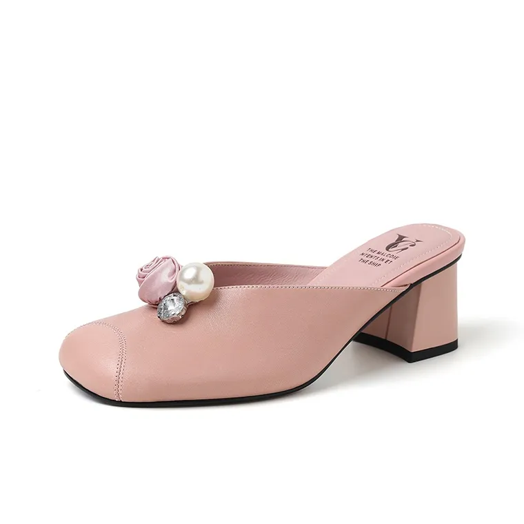 Schilling Stitching Abrasion Resistant Closed Toe Slippers Women's-0
