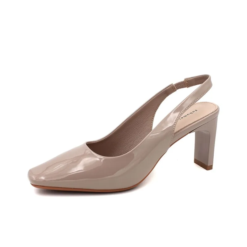Lan Miao Chunky Heel High Heels Women's-6