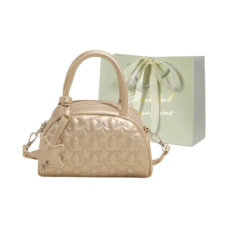 JIANGLIDA PU Handbag Women's White/Blue/Gold/Black-8
