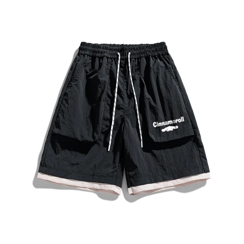 Sanrio x CINNAMOROLL Yugui Dog Casual Shorts Unisex-0