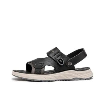 JOSINY Beach Sandals Men Black/Gray
