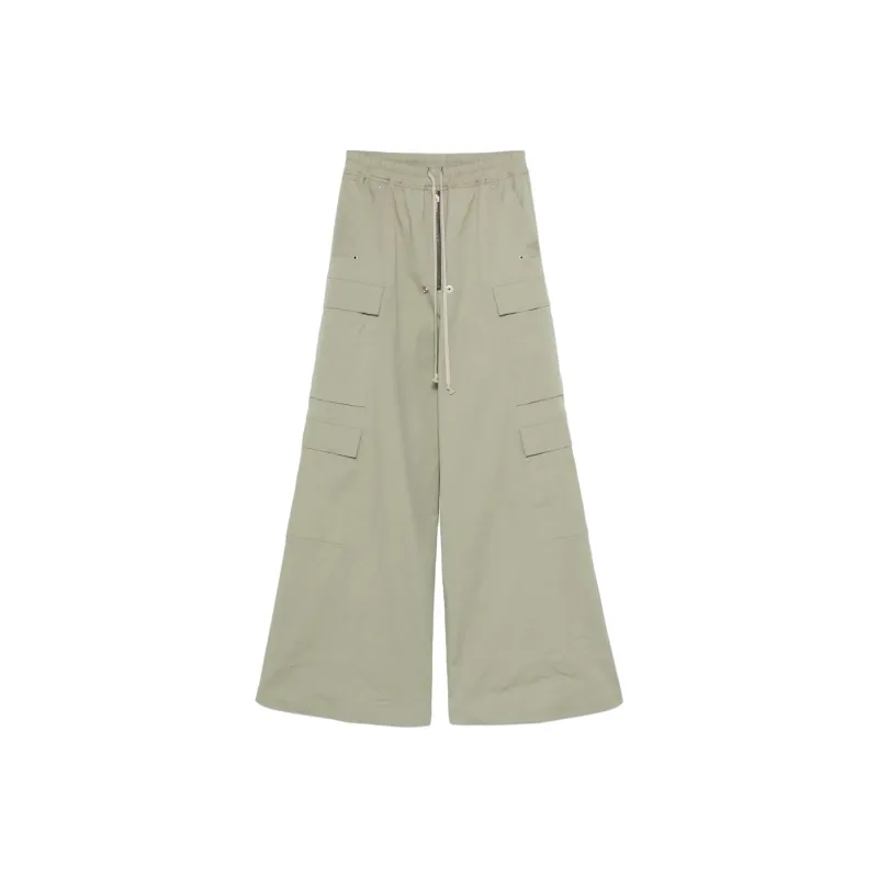 RICK OWENS Hollywood Cargobelas Poplin Pants-0