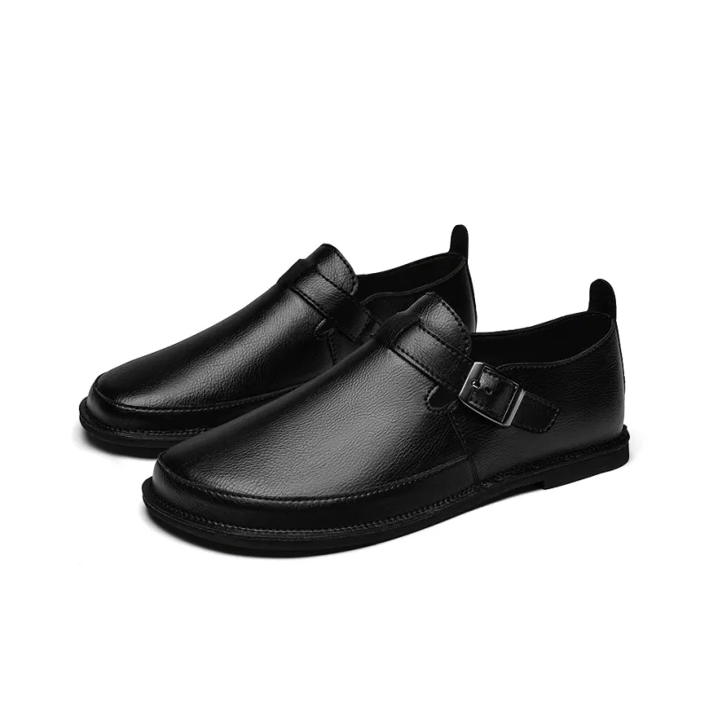 Abango Men's Casual Shoes Men Low Top Black-1