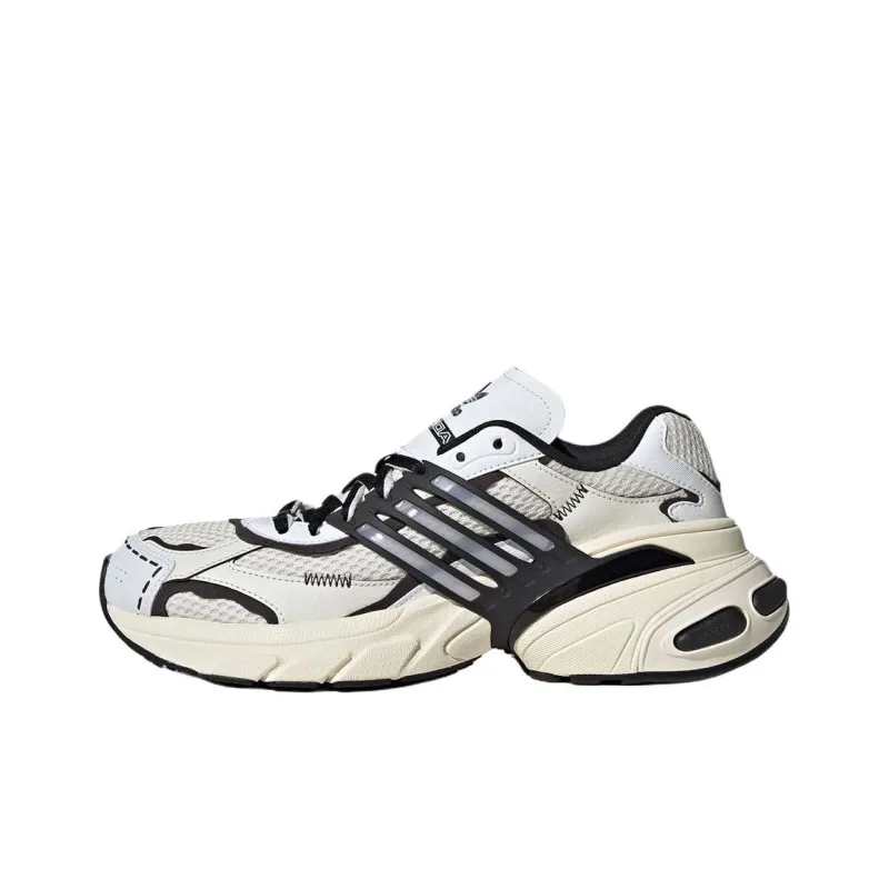 Adidas Originals ADISTAR XLG Anti Slip Wear Resistant Low Top Chunky Sneakers Men's Black White-0