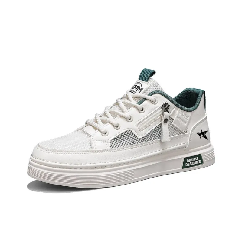 Bookish Star Anti Slip Wear Resistant Low Top Skateboard Shoes Men's-0