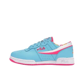 WWE New Day x FILA Original Fitness Anti Slip Wear Resistant Low Top Skateboard Shoes Men's Blue Pink