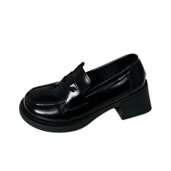 South Is In The South Chunky Heel High Heels Women's