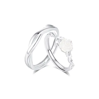 KUMET Sterling Silver Rings Unisex