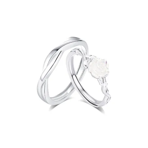 KUMET Sterling Silver Rings Unisex