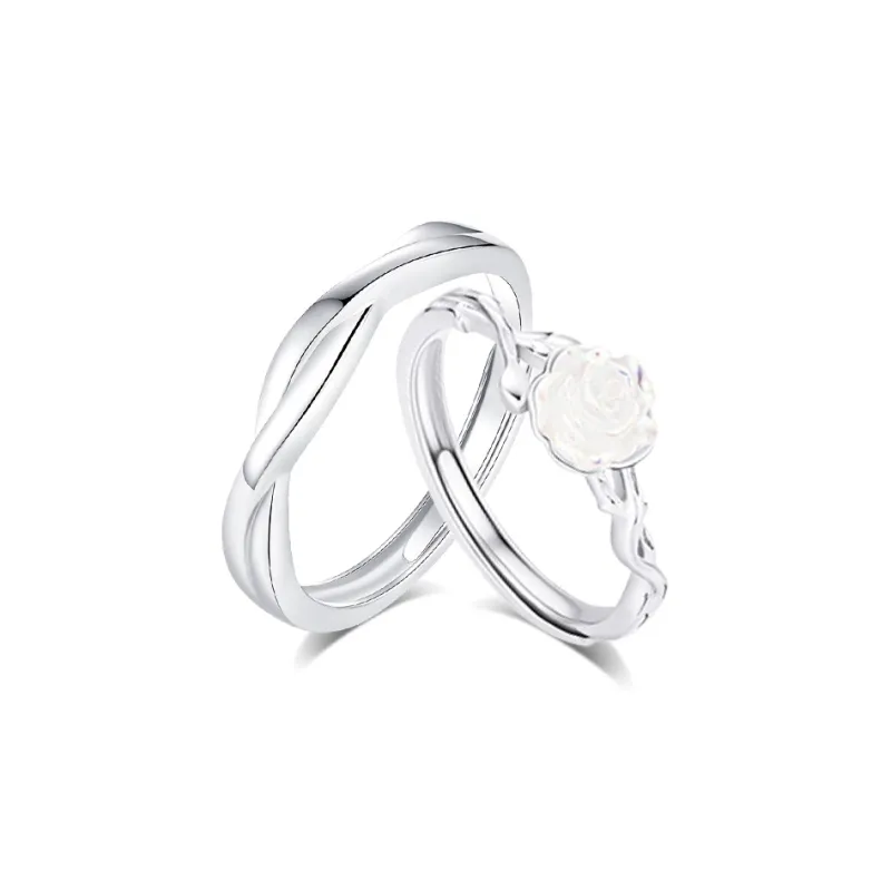 KUMET Sterling Silver Rings Unisex-0