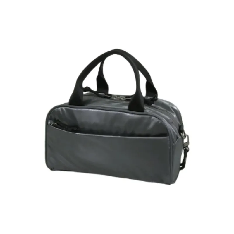 THE NORTH FACE Nylon Bowling Bag, Crossbody Bag Trumpets Women's Silver Gray-3