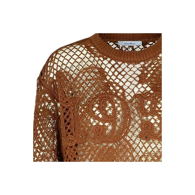 MaxMara Farea Crewneck Knitted Jumper-3