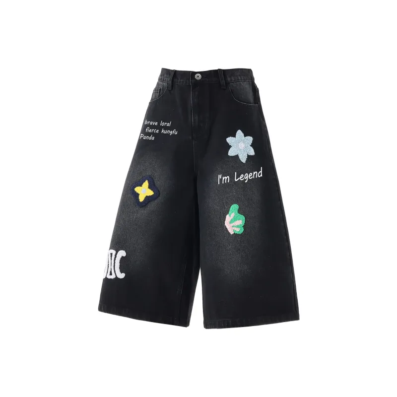 Kung Fu Panda Denim Shorts Unisex-0
