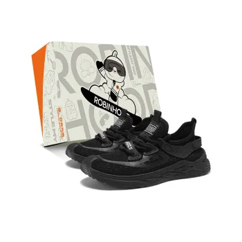 ROBINHOOD Cushioning, Slip Resistant, Abrasion Resistant, Coverage, Support Low Top Casual Shoes Men's