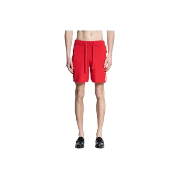 LANEUS Casual Shorts Men Red