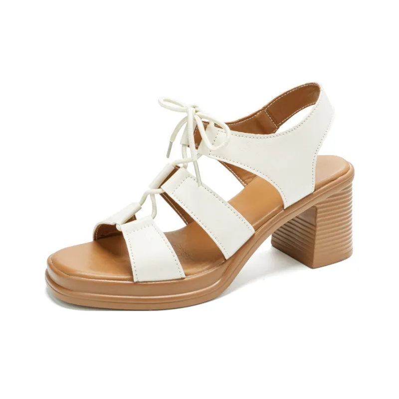Reivanti Roman Sandals Women's Brown-0