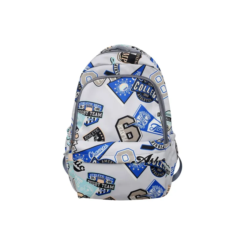 Kewuku Nylon Backpack Unisex Multicolor-4