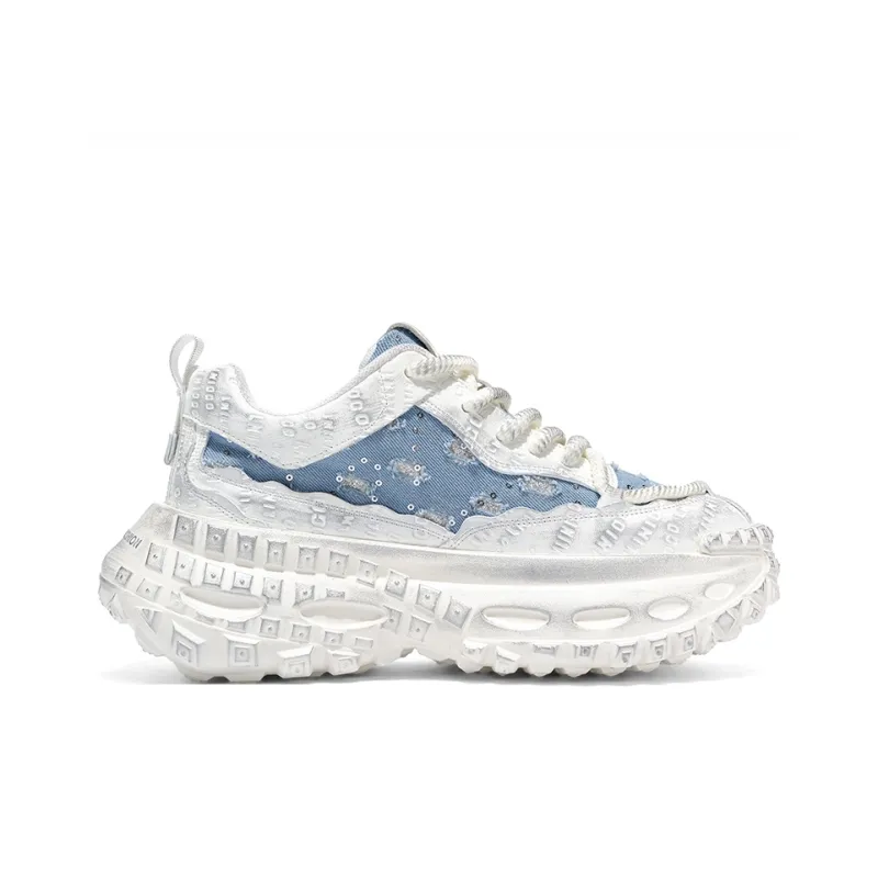Sportful Abrasion Resistant Breathable Height Increasing Low Top Casual Shoes Men's-4