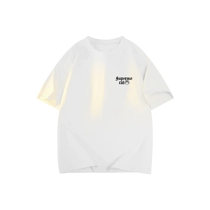 Supremo Cat T Shirts Unisex-3