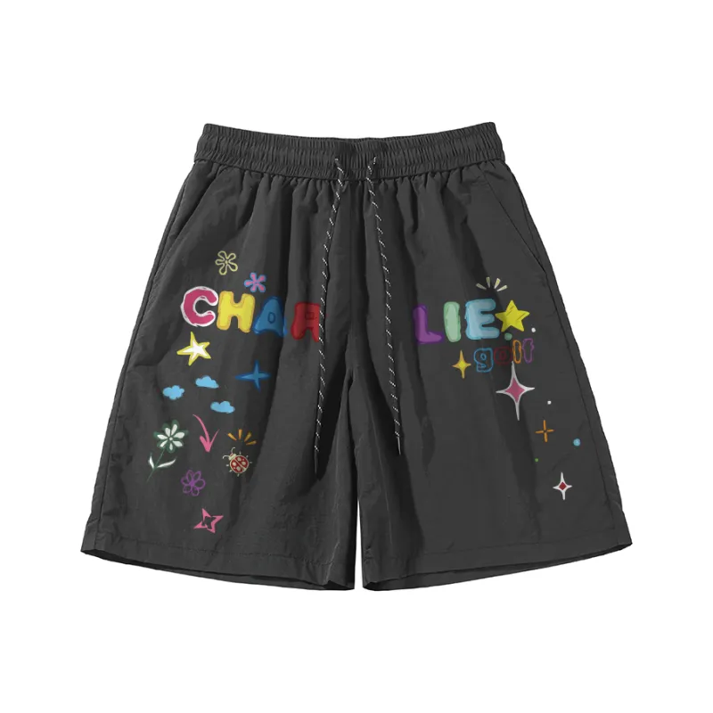 CHARLIE GOLF Casual Shorts Unisex-0