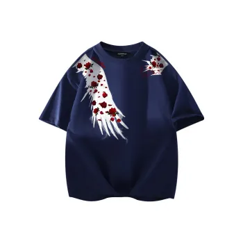 SOIE T-Shirts Unisex Navy Blue