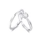 Couple Rings[Sterling Silver 999]
