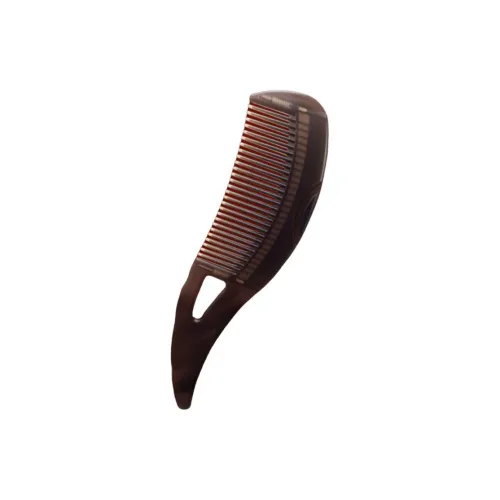 SHITIAN Energy Scalp Therapy Comb Natural Golden Sandalwood Head Meridian Massage