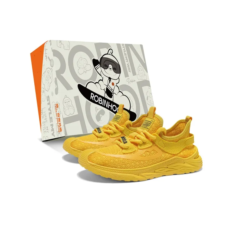 ROBINHOOD Cushioning, Slip Resistant, Abrasion Resistant, Coverage, Support Low Top Casual Shoes Men's-6