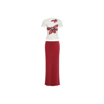 MA JOURNEE Two Piece Skirt Sets Women's Image Color Two Piece Set
