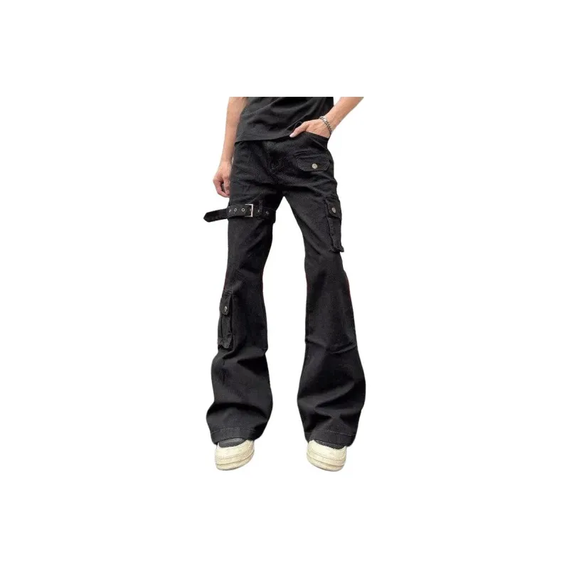 RASHOMONG Jeans Unisex Black-0