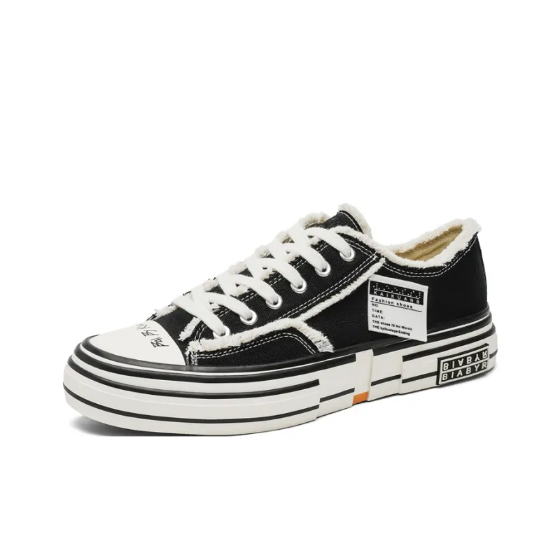 JIETEGONGYANG Low Top Skateboard Shoes Men's-1